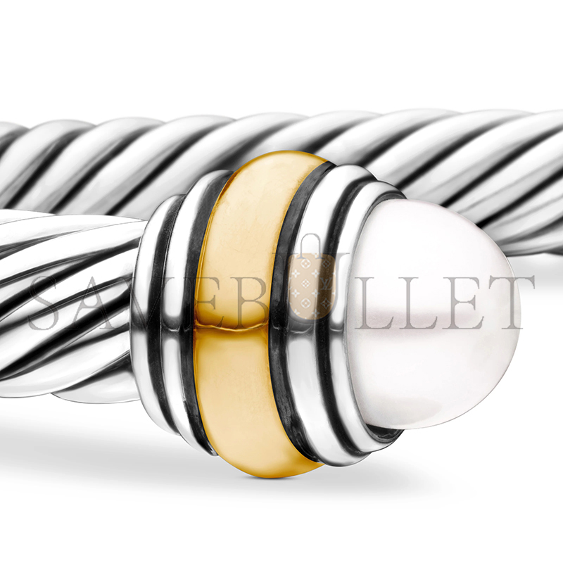 DAVID YURMAN CLASSIC CABLE BRACELET 5MM B12381 S4BPE